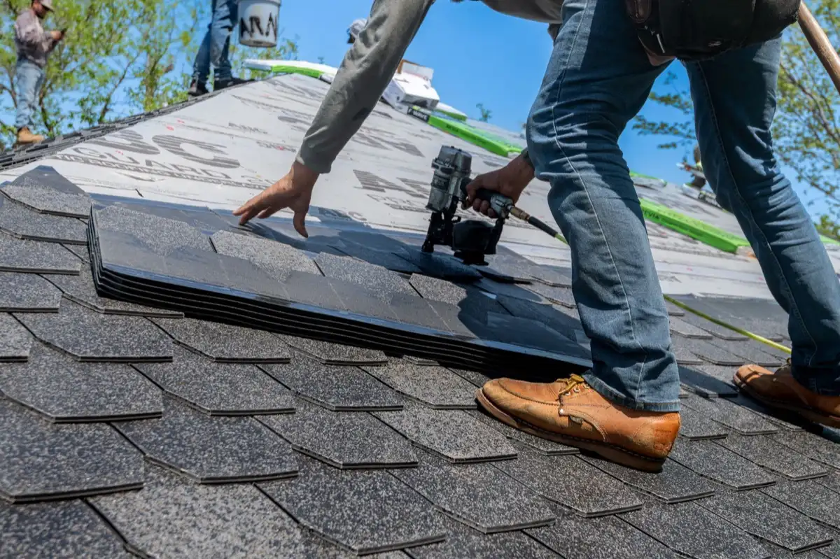 roofing project in Joliet, IL — 2